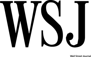 WSJ Wall Street Journal logo.